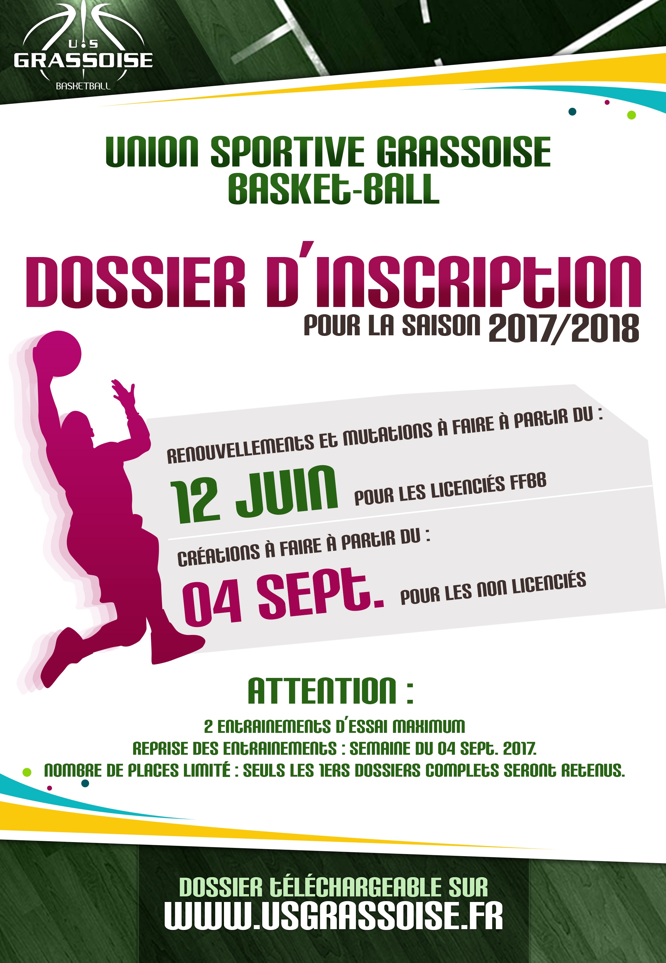USG-BB_Dossier_d’Inscription-Recto