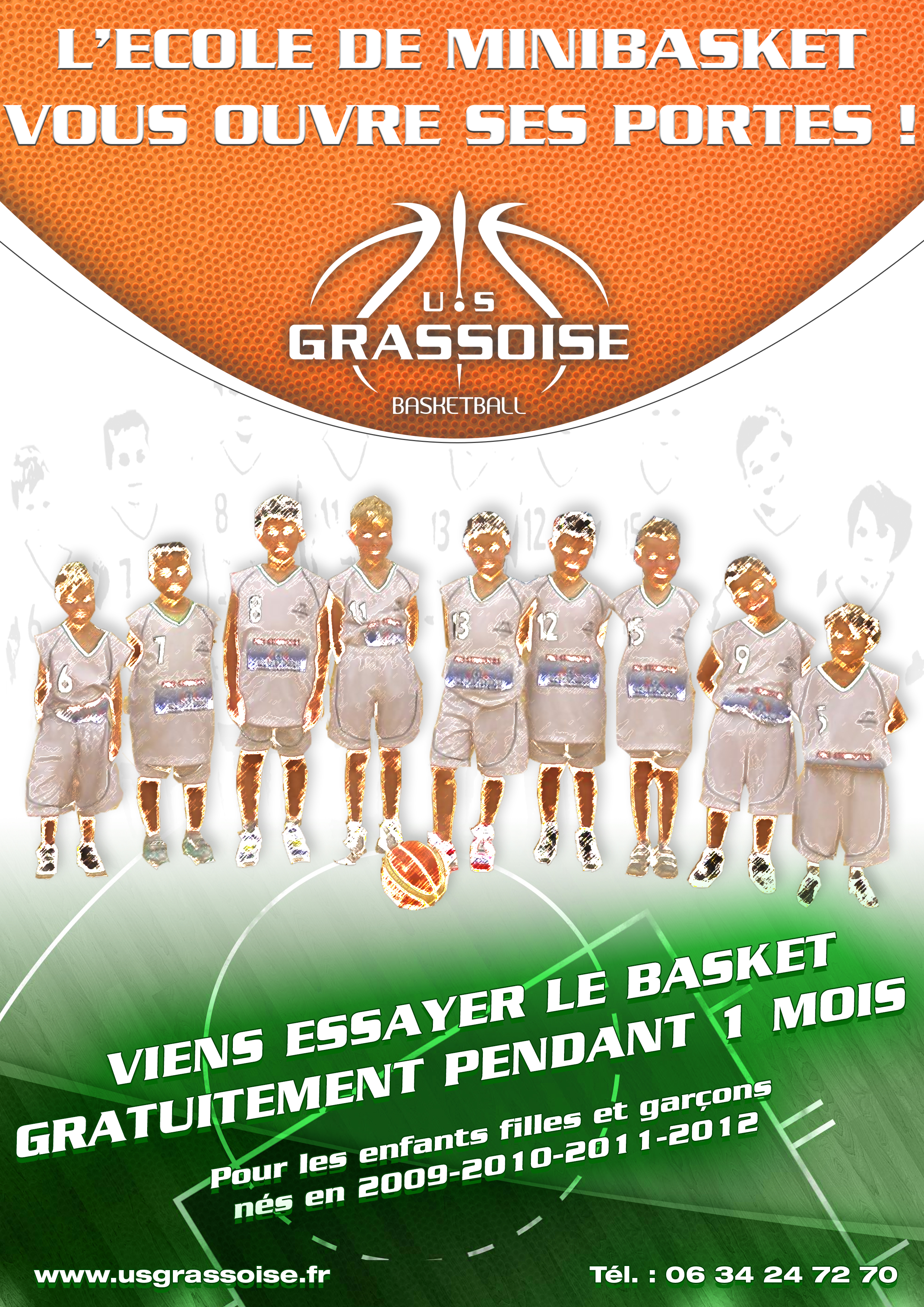 Flyer Recrutement U7-U9 2017 recto