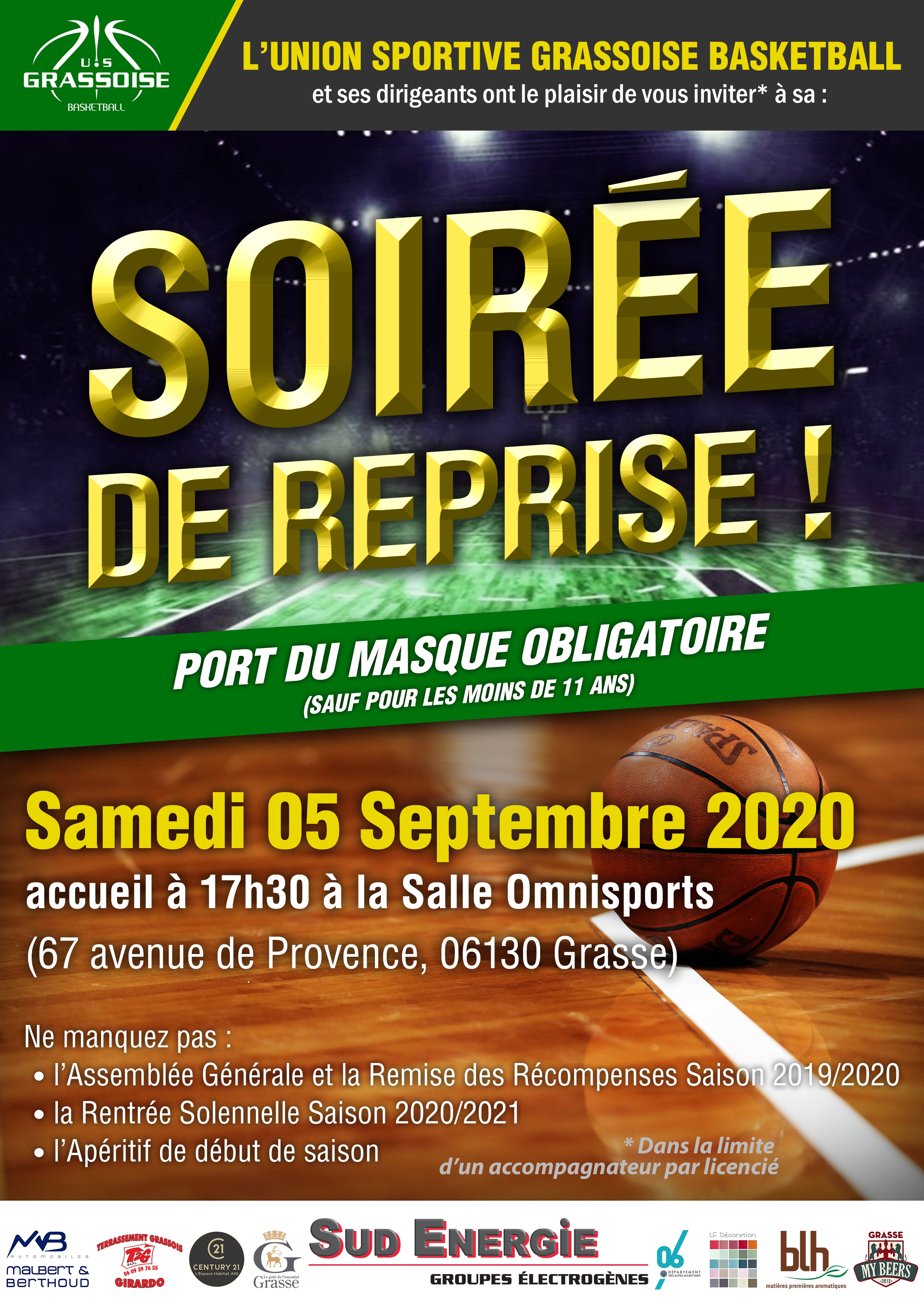 Invitation l Assembl e G n rale et la Rentr e Solenelle